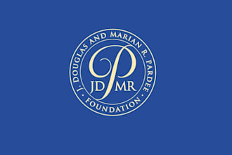 design monogram style family foundation logo