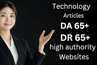 publish tech articles on tech blog with backlinks tech publishing service