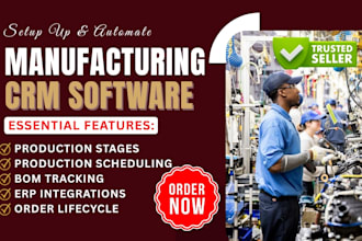 setup salesforce manufacturing cloud crm mrpeasy propel katana proshop erp infor