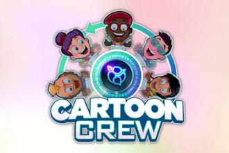 design a custom mascot or cartoon logo design