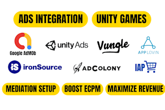 integrate and fix admob applovin max and unity ads mediation