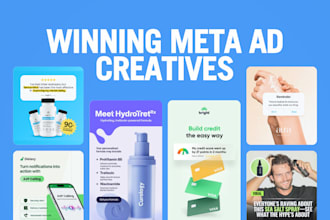 design result driven meta static ad creatives