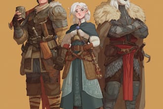 draw your dnd party