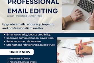 professionally edit and polish your business emails