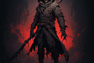 do a horror and fantasy horror character art