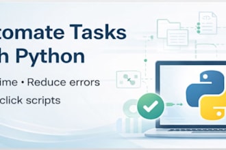 automate repetitive tasks with custom python scripts