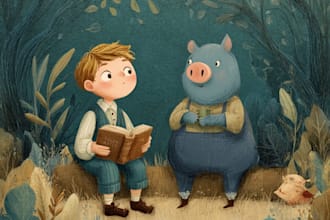 illustrate children storybook illustration children book