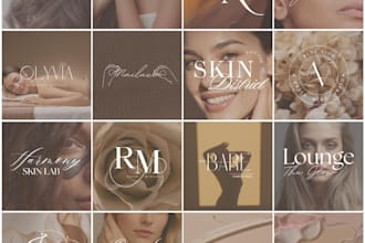design a makeup, beauty, and cosmetic logo for your brand