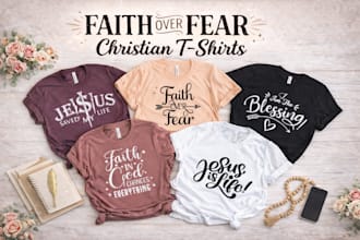 make custom christian t shirt design