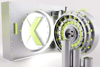 design premium 3d visuals for fintech apps, crypto  finance