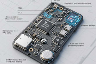 ultra low power pcb design for wearable, fitness trackers, iot health devices
