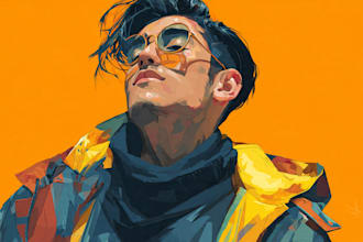 draw awesome illustration with realistic style