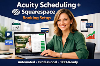 do acuity scheduling squarespace booking and squarespace website design