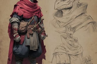 dnd character art and dnd character art