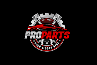 create exclusive and marvelous automotive logo design