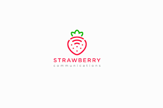 design a modern minimalist lettermark or initial letter logo
