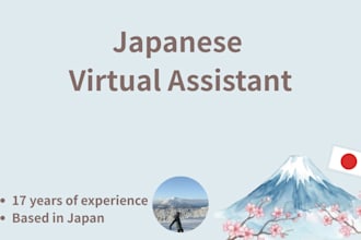 be a virtual assistant from japan