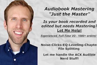 master your audiobook to acx audible or other standards