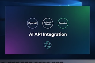 integrate openai, anthropic and google API in your web