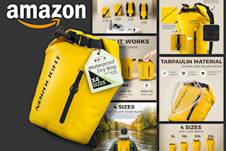 amazon listing images, product listing design, 3d rendering, photography, video