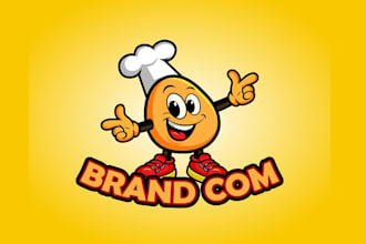 create awesome and gorgeous fried logo design