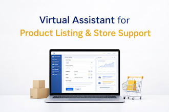 do product listing and store support