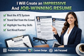 rewrite and design a job winning resume