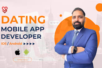 develop ai powered dating app development online custom dating app and website