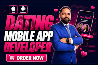 develop ai powered dating app development online custom dating app and website