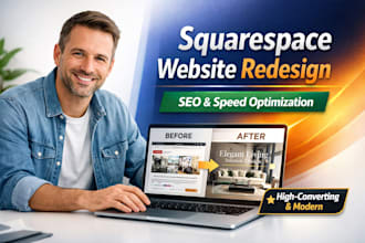 squarespace website redesign squarespace seo and squarespace speed optimization