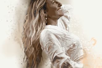 create a watercolor image from your photo