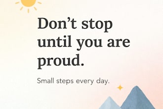 design motivational quote posts using canva