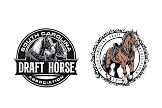 design a custom unique horse logo