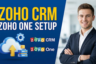 zoho CRM setup zoho one CRM customization expert