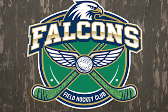 design a professional field hockey logo for your team or club