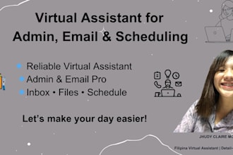personal assistant and admin