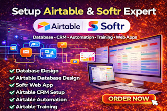 setup airtable automation, softr airtable integration, airtable zapier expert
