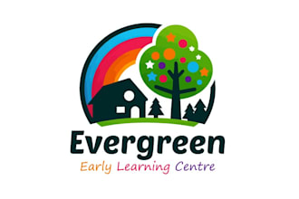 create a modern education logo design