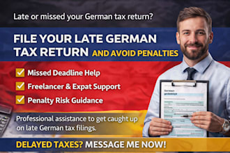 help you file late or missed german tax returns and avoid penalties