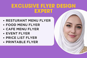 create promotional flyer design