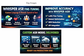 fine tune whisper asr model for custom speech to text