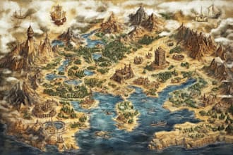 create custom medieval maps for your next fantasy novel