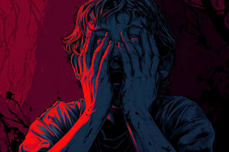 draw fantasy horror and fantasy horror character illustation