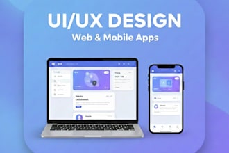 design mordan userfriendly landing page for website on figma
