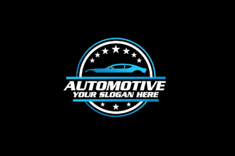 create exclusive and marvelous automotive logo design