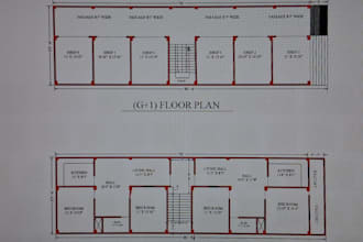 detailed 2d floor plans