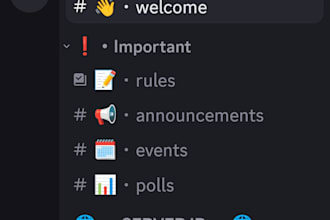 make discord servers for you