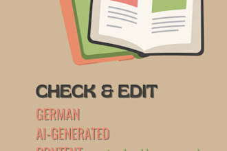 check and edit your german ai generated content