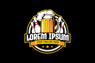create wonderful and excellent pub logo design