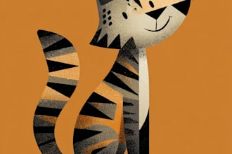 draw a cartoon animal for you